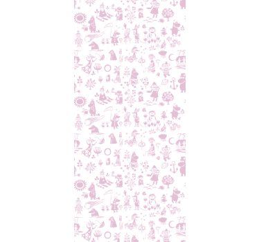 Whimsical Childhood Imagery nursery wallpaper - TenStickers