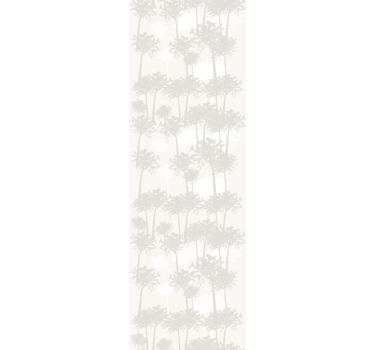 Trees cream palm tree wallpaper - TenStickers
