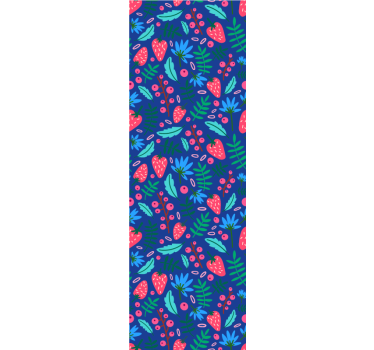 Floral Botanic Patterns leaf wallpaper - TenStickers