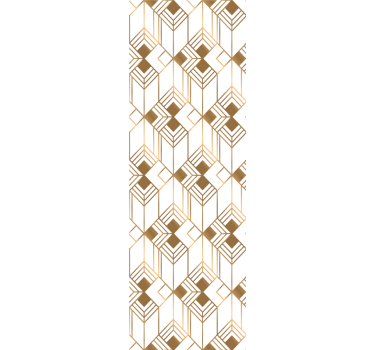 Cubist Symmetry geometric wallpaper - TenStickers