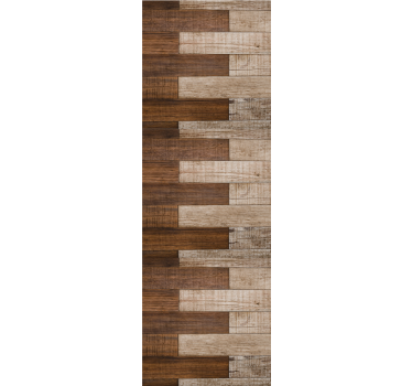 Herringbone Parquet wood effect wallpaper - TenStickers