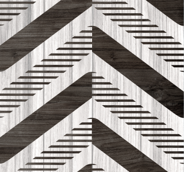 Grey Pattern Wallpaper - TenStickers
