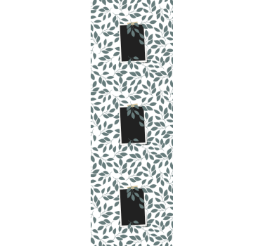 Leafy Botanical leaf wallpaper - TenStickers