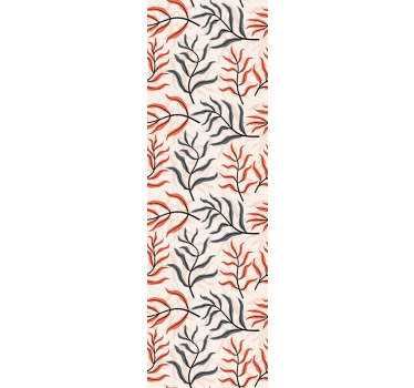 Botanical Seamless Pattern leaf wallpaper - TenStickers
