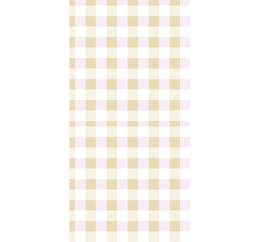 Gingham Check square wallpaper - TenStickers
