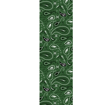 Nordic Paisley Pattern scandinavian wallpaper - TenStickers