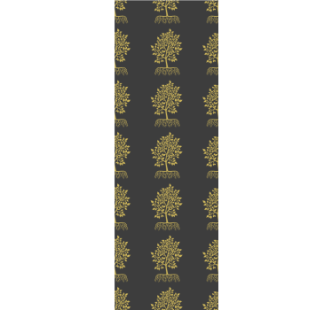 Arboreal Motif tree wallpaper - TenStickers