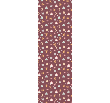 Celestial Pattern scandinavian wallpaper - TenStickers