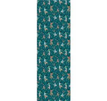 Dancing women with bedroom wallpaper - TenStickers