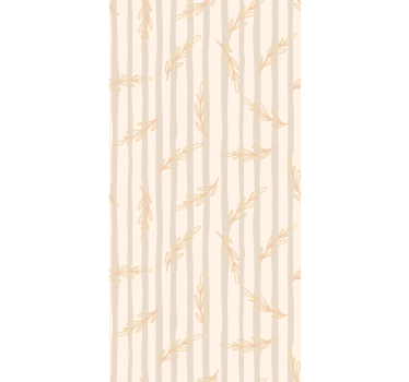 Bamboo Silhouettes leaf wallpaper - TenStickers