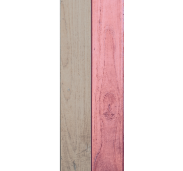 Textured Timber Panels wood effect wallpaper - TenStickers