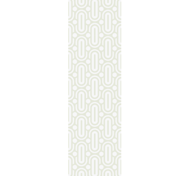 Linked Chain Pattern geometric wallpaper - TenStickers