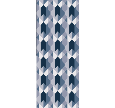 Nordic blue Copenhagen Lounge Wallpaper - TenStickers