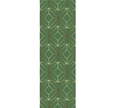 Abstract Diamond Shapes geometric wallpaper - TenStickers