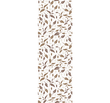 Autumn Leaves Motif leaf wallpaper - TenStickers