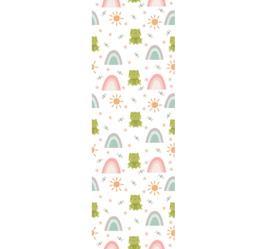 Playful Dragons nursery wallpaper - TenStickers