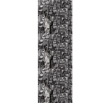 Statute of Liberty collage New York City wallpaper - TenStickers