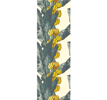 Banana Leaf Florals nature wallpaper - TenStickers