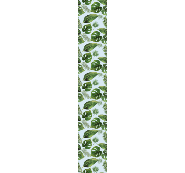 Lush green foliage leaf wallpaper - TenStickers