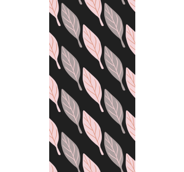 Elegant Foliage Pattern leaf wallpaper - TenStickers
