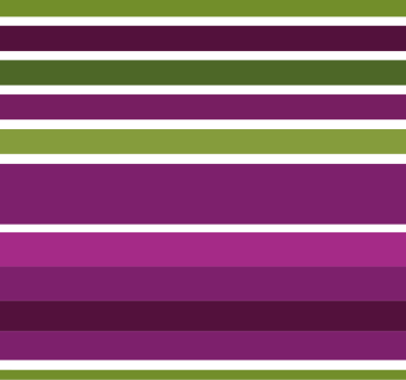 Purple and green horizontal design Bedroom wallpaper - TenStickers