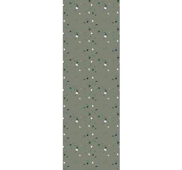 Botanical Confetti leaf wallpaper - TenStickers