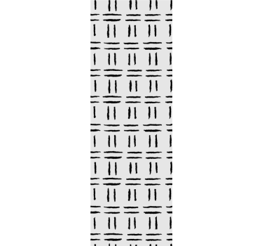 Geometric line configuration scandinavian wallpaper - TenStickers