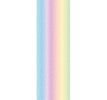 Polka dot pattern baby colors Kids Wallpaper - TenStickers