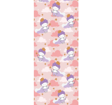 Cherubic Fantasy nursery wallpaper - TenStickers