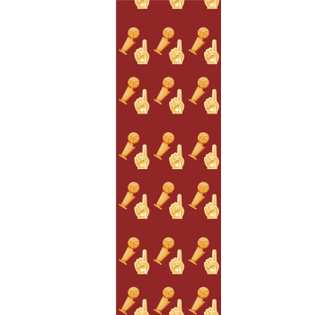 Basketball sport game pattern  teenage bedroom wallpaper - TenStickers