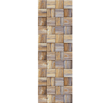 Braided Timber wood effect wallpaper - TenStickers