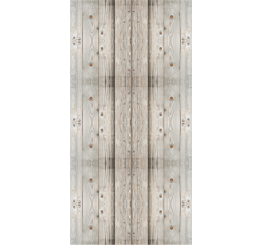 Rustic Plank Simulation wood effect wallpaper - TenStickers