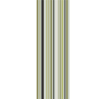Shades of green lines geometric pattern Striped Wallpaper - TenStickers