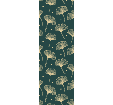 Original ginkgo leaves cool abstract wallpaper - TenStickers