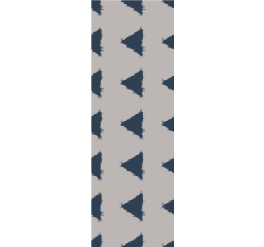 Modern geometric print triangle wallpaper - TenStickers