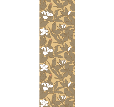 Magnolia floral decor master bedroom wallpaper - TenStickers