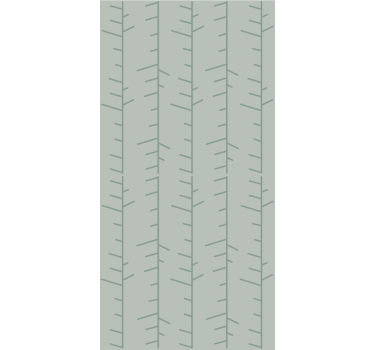 Minimalist green pattern leaf wallpaper - TenStickers