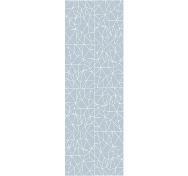 Modern line patterns Bedroom Wallpaper - TenStickers