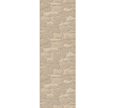 Modern rustic stone pattern Stone effect wallpaper - TenStickers