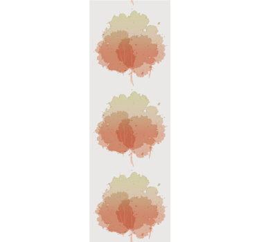 Soft Aquarella Pattern tree wallpaper - TenStickers