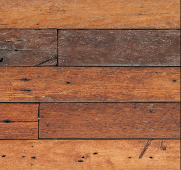 Wooden panel accent master bedroom wallpaper - TenStickers