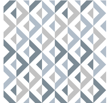 Textil effect shapes wallpaper - TenStickers