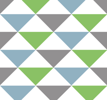 Colorful pastel triangles office wallpaper - TenStickers