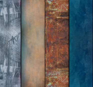 Winter Landscape Textured Wallpaper - TenStickers