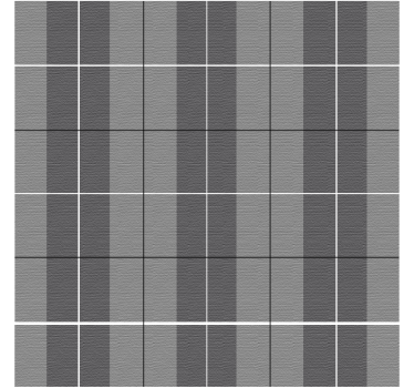 Grey Scottish pattern square wallpaper - TenStickers