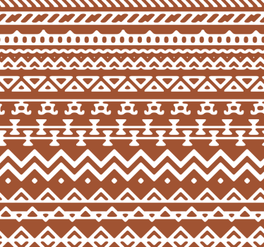 Geometric Patterned Interior master bedroom wallpaper - TenStickers