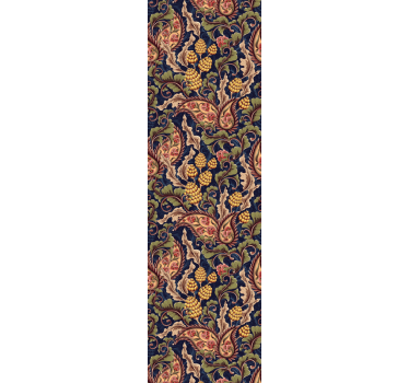 Realistic Paisley Illustration Bedroom Wallpaper - TenStickers