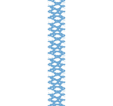 Blue sky with clouds Kids Wallpaper - TenStickers