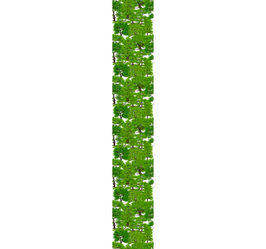Realistic forest pattern tree wallpaper - TenStickers