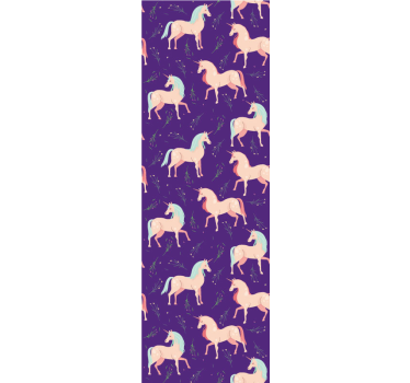 wallpaper elegant unicorn Kids Wallpaper - TenStickers